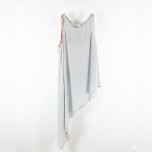 Finders Keepers White Asymmetric Tank
